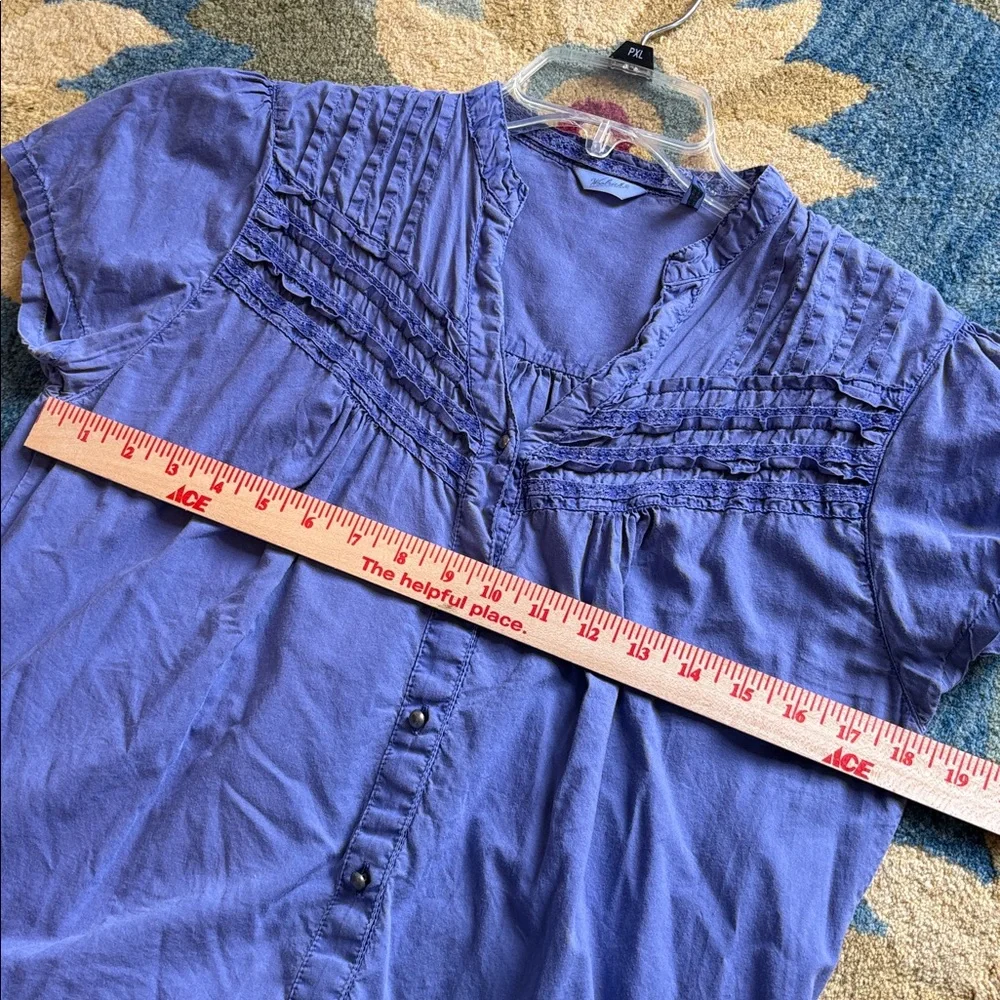 Vintage Womens‎ Woolrich Shirt wp6835 size L - Picture 8 of 8